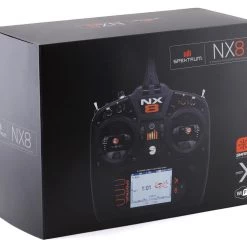 Spektrum RC NX8 2.4GHz DSMX 8-Channel Radio System (No Servos) w/AR8020T Receiver -Spektrum RC shop spm8200 2