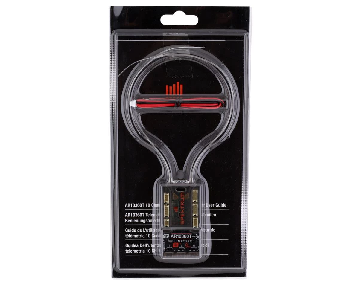 Spektrum RC AR10360T 10-Channel DSMX AS3X & SAFE Telemetry Receiver 4 Spektrum RC AR10360T 10-Channel DSMX AS3X & SAFE Telemetry Receiver - Image 2