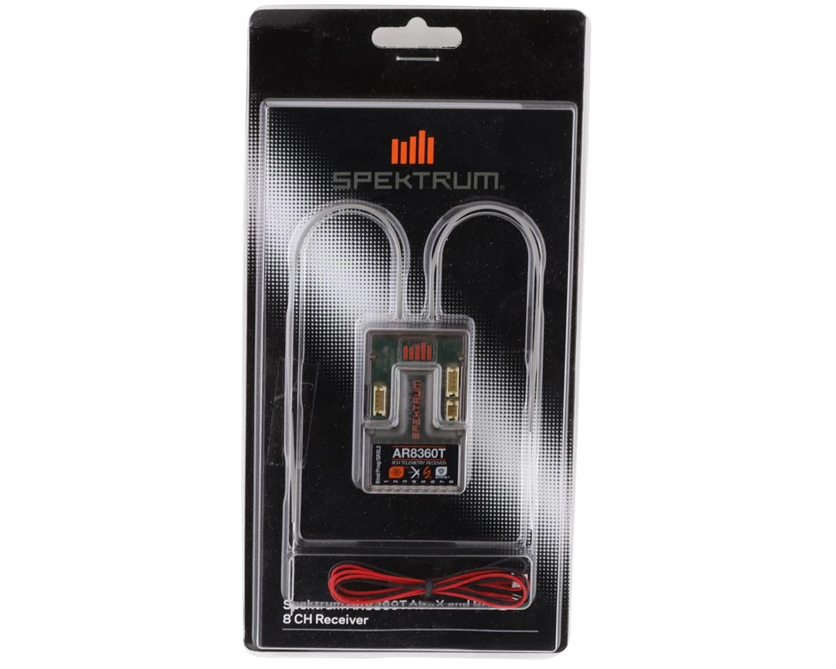 Spektrum RC AR8360T DSMX 8-Channel AS3X & SAFE Telemetry Receiver 5 Spektrum RC AR8360T DSMX 8-Channel AS3X & SAFE Telemetry Receiver - Image 3