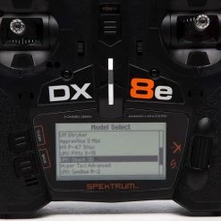Spektrum RC DX8e 2.4GHz DSMX 8-Channel Radio System (Transmitter Only) -Spektrum RC shop spmr8105 5