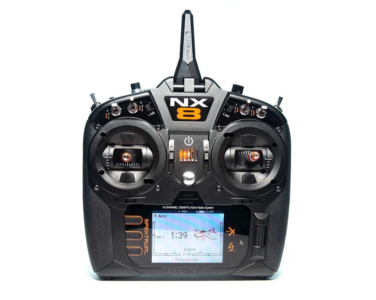 Spektrum RC NX8 2.4GHz DSMX 8-Channel Radio System (Transmitter Only) 3 Spektrum RC NX8 2.4GHz DSMX 8-Channel Radio System (Transmitter Only)
