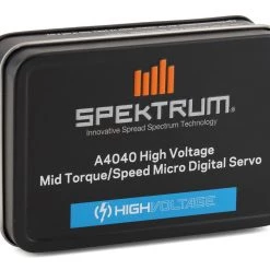 Spektrum RC A4040 MT/HS Micro Metal Gear Servo (High Voltage) -Spektrum RC shop spmsa4040 2