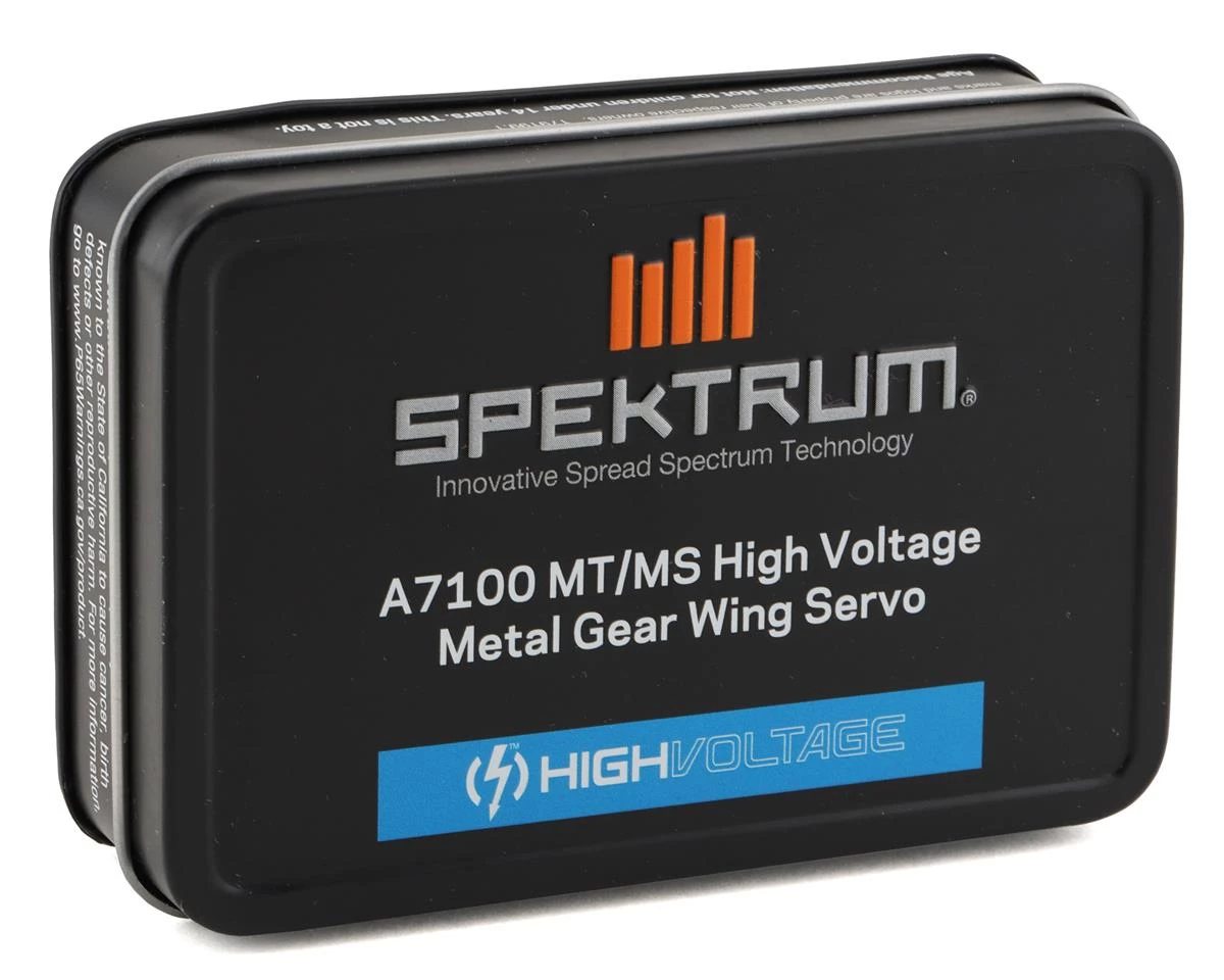 Spektrum RC A7100 MT/MS Metal Gear Wing Servo (High Voltage) 5 Spektrum RC A7100 MT/MS Metal Gear Wing Servo (High Voltage) - Image 3