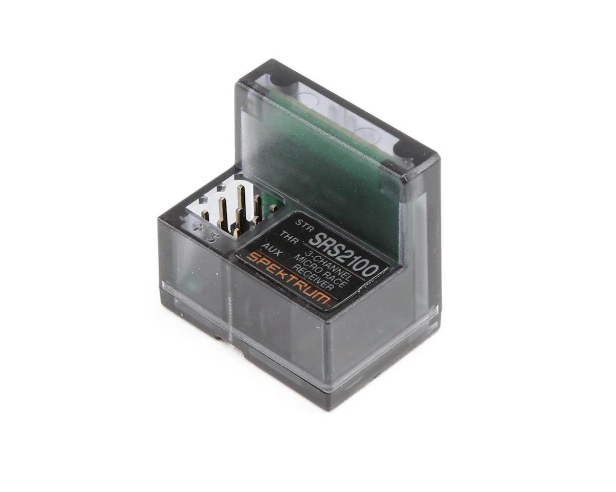 Spektrum RC SR2100 Micro 3-Channel DSMR Race Surface Receiver w/Internal Antenna 3 Spektrum RC SR2100 Micro 3-Channel DSMR Race Surface Receiver w/Internal Antenna