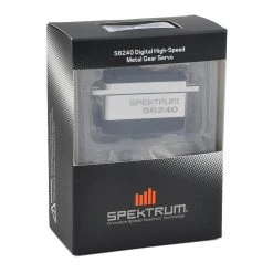 Spektrum RC S6240 Digital Steel Gear High Speed Low Profile Servo -Spektrum RC shop spmss6240 2