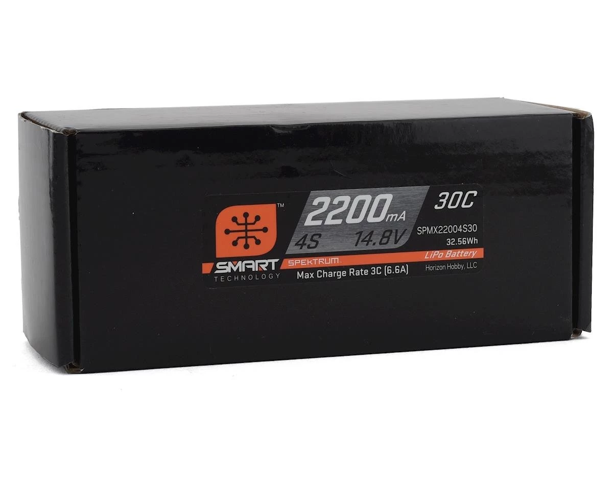 Spektrum RC 4S Smart LiPo 30C Battery Pack w/IC3 Connector (14.8V/2200mAh) 4 Spektrum RC 4S Smart LiPo 30C Battery Pack w/IC3 Connector (14.8V/2200mAh) - Image 2