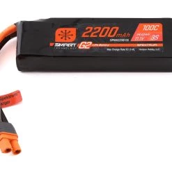Spektrum RC 3S Smart G2 LiPo 100C Battery Pack (11.1V/2200mAh) w/IC3 Connector