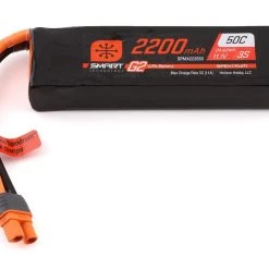 Spektrum RC 3S Smart G2 LiPo 50C Battery Pack (11.1V/2200mAh) w/IC3 Connector