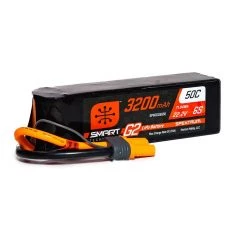 Spektrum RC 6S Smart G2 LiPo 50C Battery Pack (22.2V/3200mAh) w/IC5 Connector -Spektrum RC shop spmx326s50 2