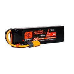Spektrum RC 3S Smart G2 LiPo 30C Battery Pack w/IC5 Connector (11.1V/5000mAh) -Spektrum RC shop spmx53s30 2