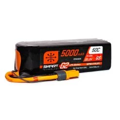 Spektrum RC 6S Smart G2 LiPo 50C Battery Pack w/IC5 Connector (22.2V/5000mAh) -Spektrum RC shop spmx56s50 2