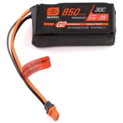Spektrum RC 3S Smart G2 LiPo 30C Battery Pack w/IC2 Connector (11.1V/850mAh)