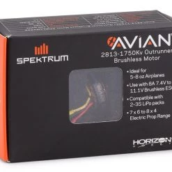 Spektrum RC Avian 2813 Brushless Outrunner Motor (1750Kv) -Spektrum RC shop spmxam4502 2