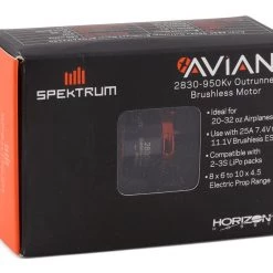 Spektrum RC Avian 2830 Brushless Outrunner Motor (950Kv) -Spektrum RC shop spmxam4560 2