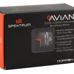 Spektrum RC Avian 3536 Brushless Outrunner Motor (1200Kv) -Spektrum RC shop spmxam4620 3