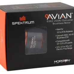 Spektrum RC Avian 6362 Brushless Outrunner Motor (200Kv) -Spektrum RC shop spmxam4796 3