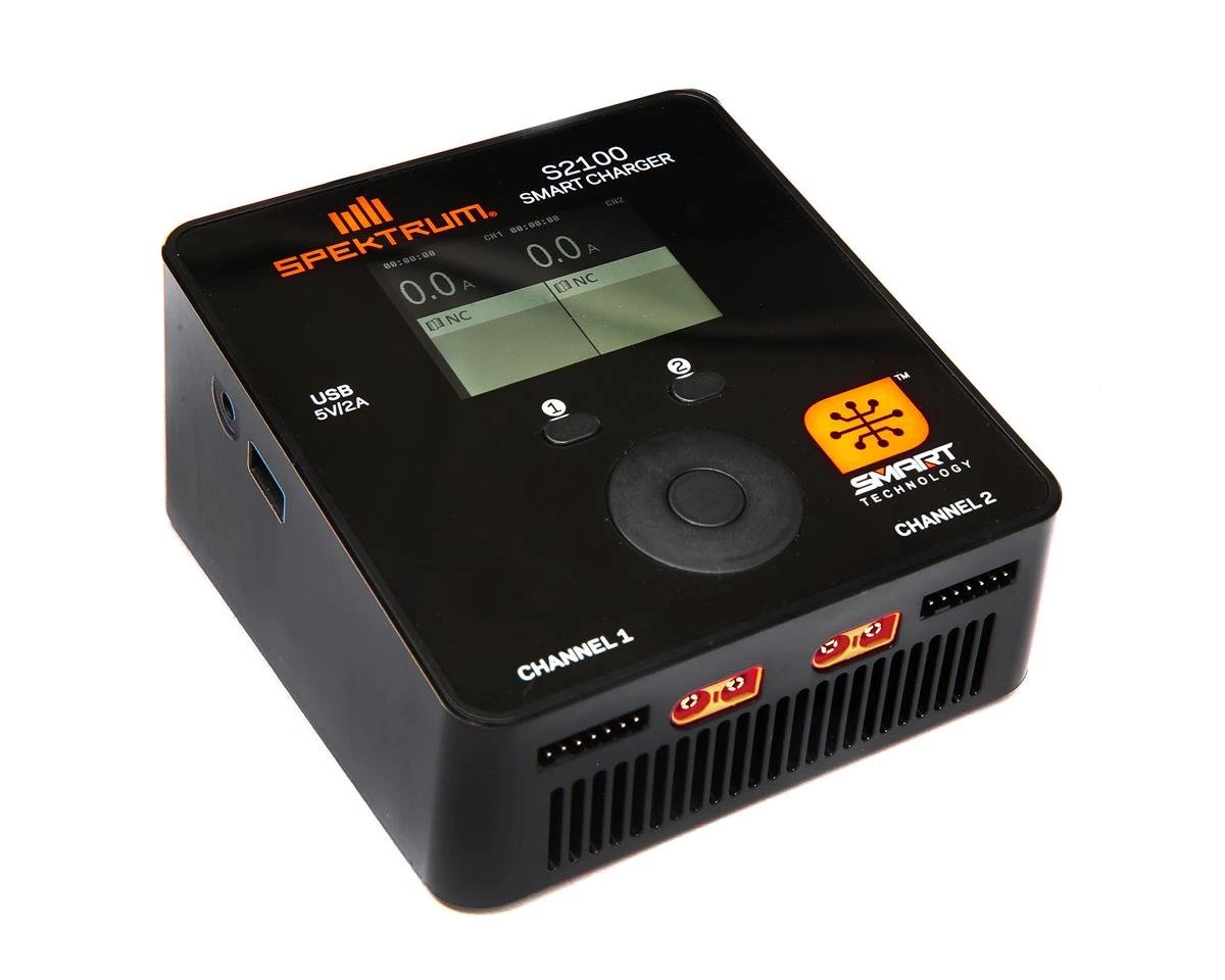 Spektrum RC S2100 AC Smart Charger (6S/12A/100W x2) 3 Spektrum RC S2100 AC Smart Charger (6S/12A/100W x2)