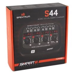 Spektrum RC S44 AC/DC 1S LiPo Smart Charger -Spektrum RC shop spmxc1040 3