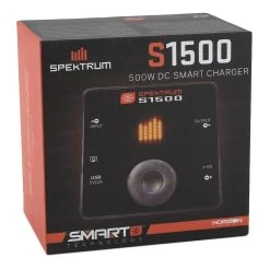 Spektrum RC S1500 DC LiPo Smart Charger (20A/500W) -Spektrum RC shop spmxc1050 2
