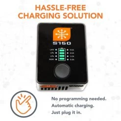 Spektrum RC S150 AC/DC LiPo Smart Charger (5A/50W) -Spektrum RC shop spmxc1070 5