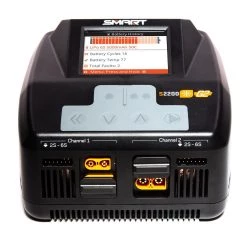 Spektrum RC S2200 G2 AC LiPo Smart Charger (6S/20A/200W x2) -Spektrum RC shop spmxc2010 4