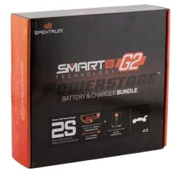 Spektrum RC Smart G2 PowerStage 2S Bundle w/2S Smart LiPo Battery (5000mAh) -Spektrum RC shop spmxg2ps2 2