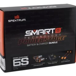Spektrum RC Smart PowerStage 6S Bundle w/Two 3S Smart LiPo Batteries (5000mAh) -Spektrum RC shop spmxps6 5
