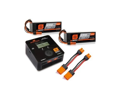 Spektrum RC Smart PowerStage 8S Bundle w/Two 4S Smart LiPo Hard Case Batteries (5000mAh) 3 Spektrum RC Smart PowerStage 8S Bundle w/Two 4S Smart LiPo Hard Case Batteries (5000mAh)